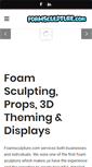 Mobile Screenshot of foamsculpture.com